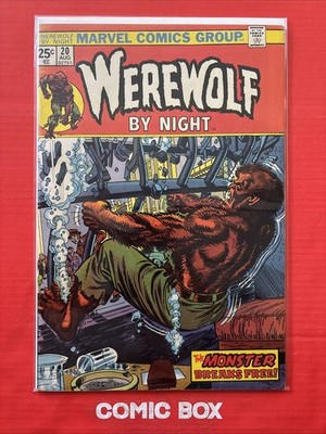 Marvel Comics Werewolf By Night #20  1974 Bronze Age Cents