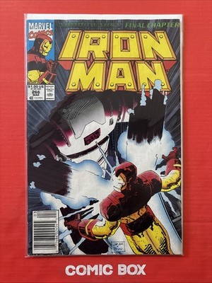 Marvel Comics Iron Man #266 Rare Newsstand Variant 1991