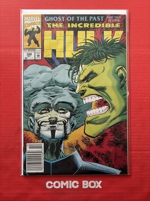 Marvel Comics The Incredible Hulk #396 Ghost Of The Past 1992 Rare Newsstand