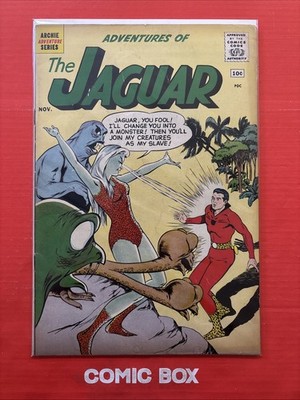 Archie Adventure Comics Adventures Of The Jaguar #3 Silver Age 1961