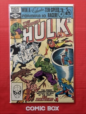 Marvel Comics The Incredible Hulk #265 1981 Bronze Age