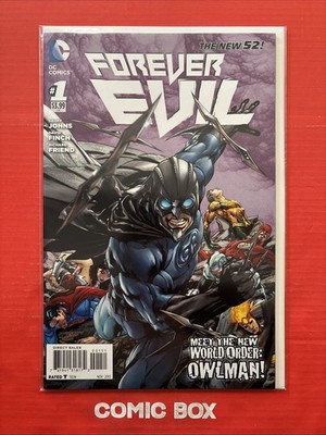 DC Comics Forever Evil #1 Rare Fifth Print Owl man Variant 2013