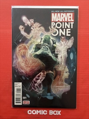 Marvel Comics Point One #1 2015 1st Appearance Blindspot Key