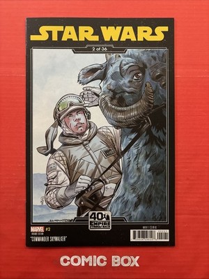 Marvel Comics Star Wars #2 Commander Skywalker Variant Edition - Image 4