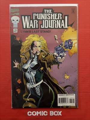 Marvel Comics The Punisher War Journal #78 Lynn Michaels As Punisher Low Print