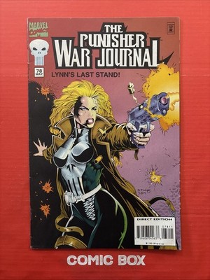 Marvel Comics The Punisher War Journal #78 Lynn Michaels As Punisher Low Print - Image 4