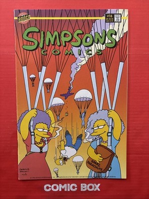 Bongo Comics Simpsons #16 Very Rare Newsstand Variant 1995 - Image 4