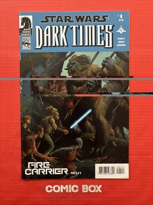 Dark Horse Comics Star Wars Dark Times #4 Fire Carrier Newsstand Variant - Image 4