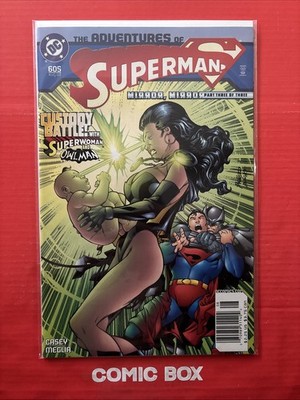 DC Comics The Adventures Of Superman #605 2002 Rare Newsstand Variant