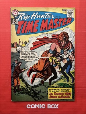 DC Comics RIP Hunter Time Master #8 1962 Silver Age - Image 4