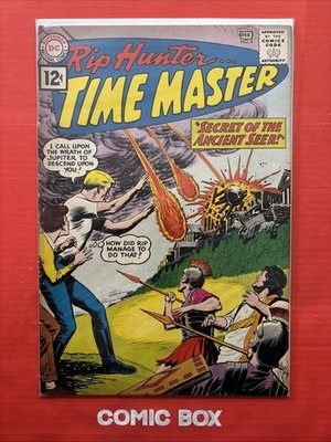 DC Comics RIP Hunter Time Master #6 1962 Silver Age