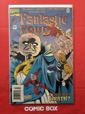 Marvel Comics Fantastic Four #397 Rare Newsstand Variant 1994
