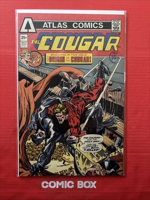 Atlas Comics The Cougar #2 1975 Bronze Age