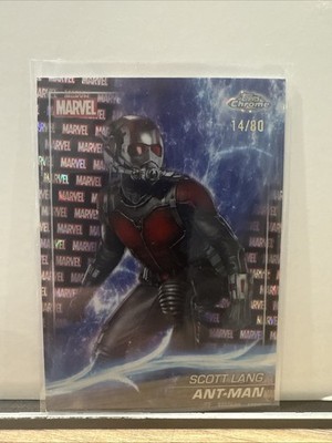Marvel Topps Chrome 2025 Rare Ant-Man #57 14/80 Trading Card