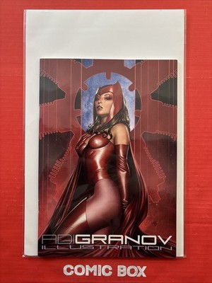 SDCC Adi Granov Illustration Scarlett Witch Sketchbook 2011