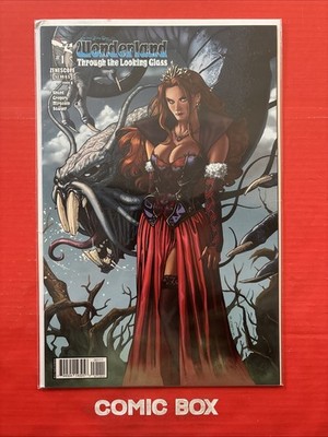 Zenescope comics Grimm Fairy Tales Wonderland Through The Looking Glass #1 CVR A