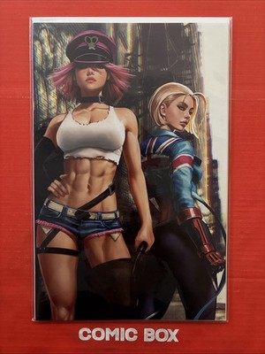 Udon Comics Final Fight #1 616 Roxy & Cammy Virgin Variant Cover A Ltd To 500