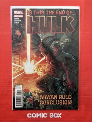 Marvel Comics Is This The End Of Hulk #57 Mayan Rule : Conclusion Red Hulk 2012