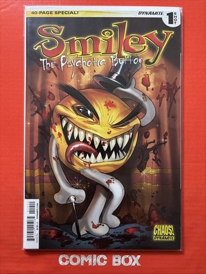 Dynamite Comics Smiley #1 2015 One Shot The Psychotic Button