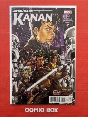 Marvel Comics Star Wars Kanan #12 1st App Admiral Rae Sloane KEY 2016