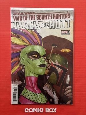 Marvel Comics Star Wars War Of The Bounty Hunter #1 Jabba The Hut Chang Variant