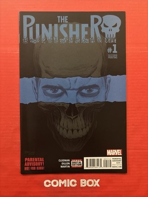 Marvel Comics The Punisher #1 Second Print Variant Shalvey Cover 2016