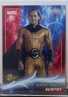 Marvel Topps Chrome 2025 Rare Debut Red Refractor 1/5 189 Sentry Bob Reynolds