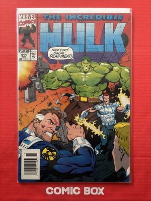 Marvel Comics The Incredible Hulk #411 1993 Rare Newsstand Variant