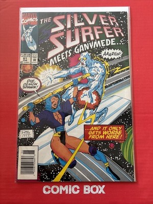 Marvel Comics Silver Surfer  #81 Newsstand Variant Cameo App Tyrant Key
