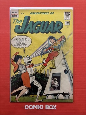 Archie Adventure Comics Adventures Of The Jaguar #9 Silver Age 1962