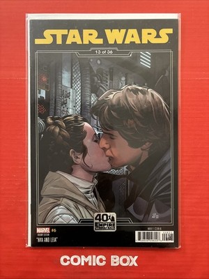 Marvel Comics Star Wars #6 Han And Leia Variant Edition