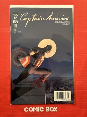 Marvel Knights Comics Captain America #8 Ice Rare Newsstand Variant 2003