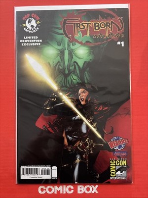 Top Cow Comics First Born Aftermath  #1 2008 Wizard World Chicago SDCC Rare