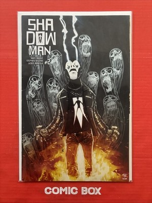 Valiant Comics Shadow Man #2 1:50 Variant 2018
