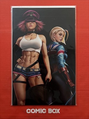 Udon Comics Final Fight #1 616 Roxy & Cammy Virgin Variant Cover B Ltd To 500