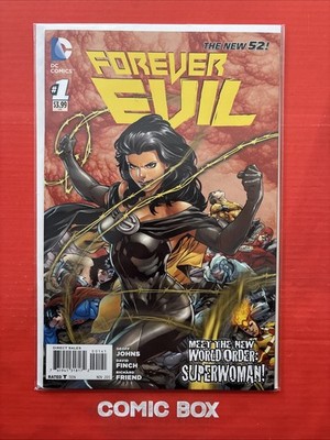 DC Comics Forever Evil #1 Rare Fourth Print Superwoman Variant 2013