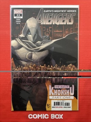 Marvel Comics The Avengers #33 The Age Of Khonshu Part 1 Moon knight 2020