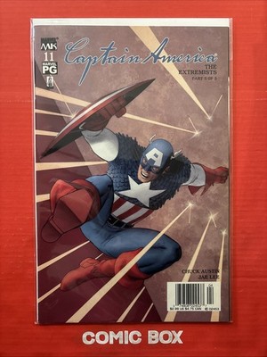 Marvel Knights Comics Captain America #11 The Extremists Rare Newsstand Variant