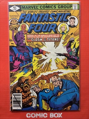 Marvel Comics Fantastic Four #212 1979 Bronze Age