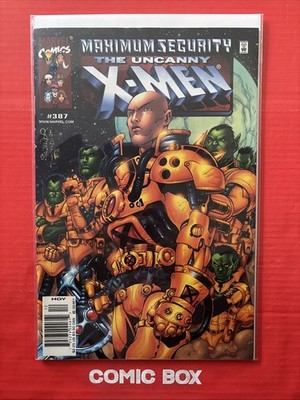 Marvel Comics The Uncanny X-Men#387 Maximum Security Rare Newsstand Variant 1994