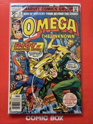 Marvel Comics Omega The Unknown  #9 1977 Bronze Age Cents