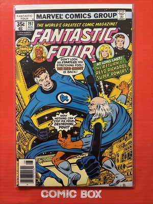 Marvel Comics Fantastic Four #197 1978 Bronze Age
