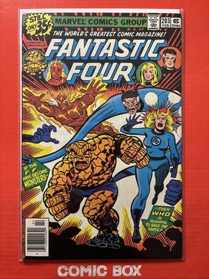 Marvel Comics Fantastic Four #203 1979 Bronze Age