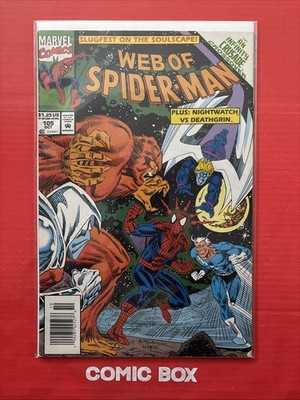 Marvel Comics Web Of Spider-Man #105 Rare Newsstand Variant 1993