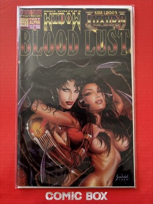 Ground Zero Comics Mike Wolfers Widow Kirk Lindo Luxura Blood Lust Alpha Horror