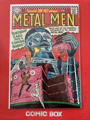 Dc Comics metal men #20 1966 Silver Age