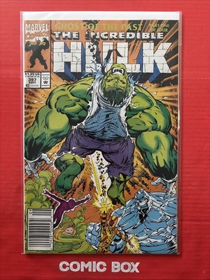 Marvel Comics The Incredible Hulk #397 Ghost Of The Past 1992 Rare Newsstand