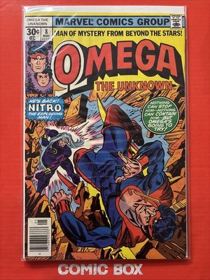 Marvel Comics Omega The Unknown  #8 1977 Bronze Age Cents
