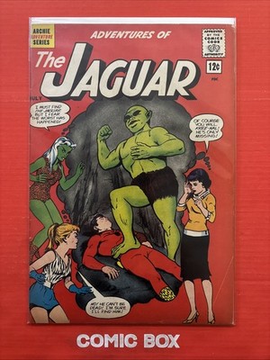 Archie Adventure Comics Adventures Of The Jaguar #7 Silver Age 1962