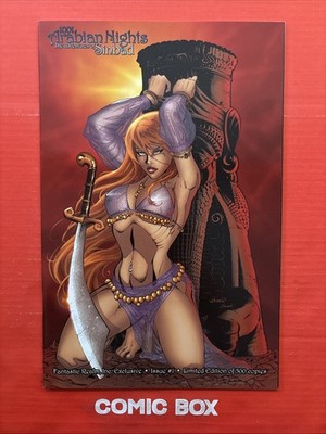 Zenescope Comics Adventures Of Sinbad Fantastic Realm #1 Ltd To 500 Copies Queen - Image 4